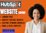 develop custom hubspot website landing page and editable modules hubspot cms